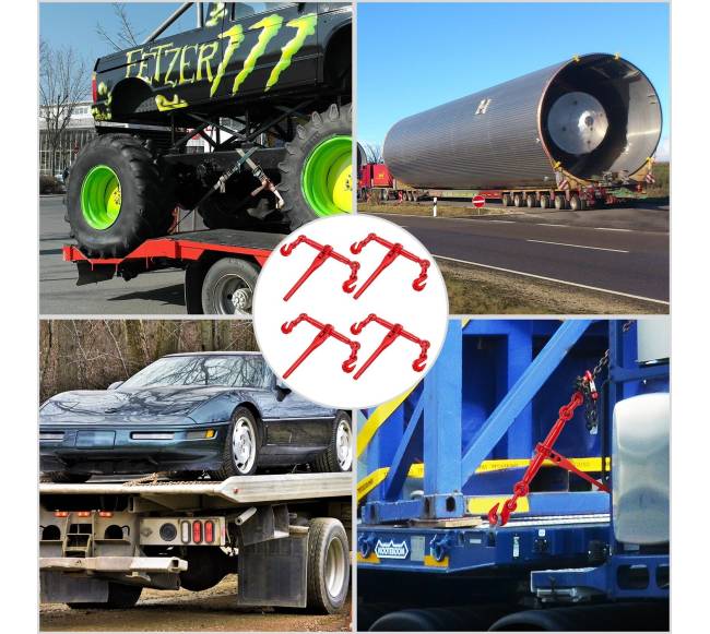 4x ratchet krovinio tvirtinimo įrankis 9.5-12.7mm6