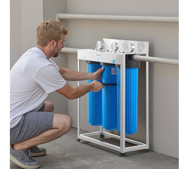 Viso namo vandens filtro kasetė 11.25x50.7 cm7