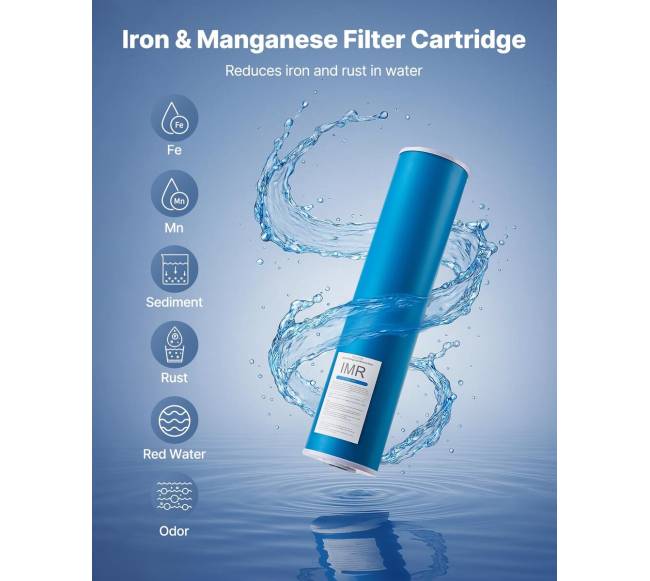 Viso namo vandens filtro kasetė 4,5 x 20 cm1