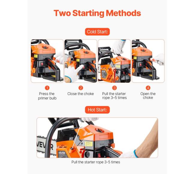 52 cc 2,4 AG benzininis grandininis pjūklas3