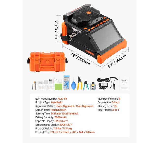 Šviesolaidžio suvirinimo aparatas su 6 varikliais6