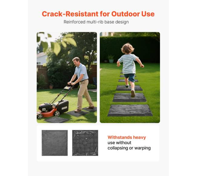 Dekoratyvinės sodo plytelės 16 vnt2