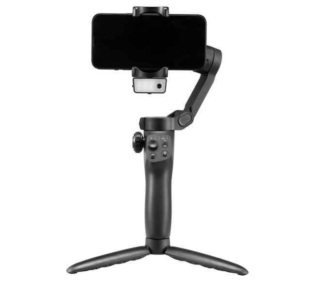 3 ašių išmaniojo telefono gimbalas su AI sekimu8