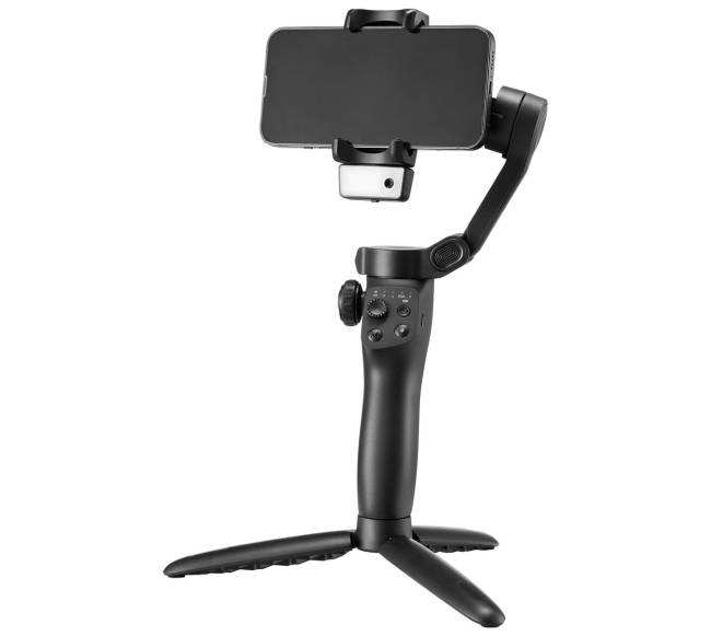 3 ašių išmaniojo telefono gimbalas su AI sekimu9