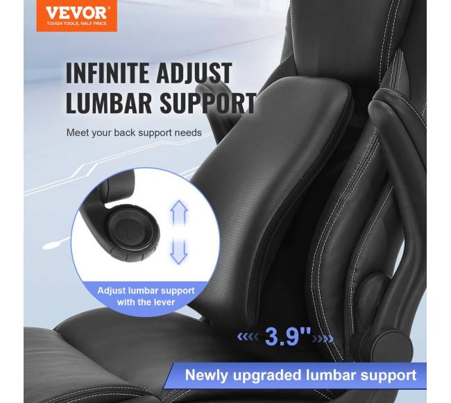 Ergonominė biuro kėdė su reguliuojama atrama1