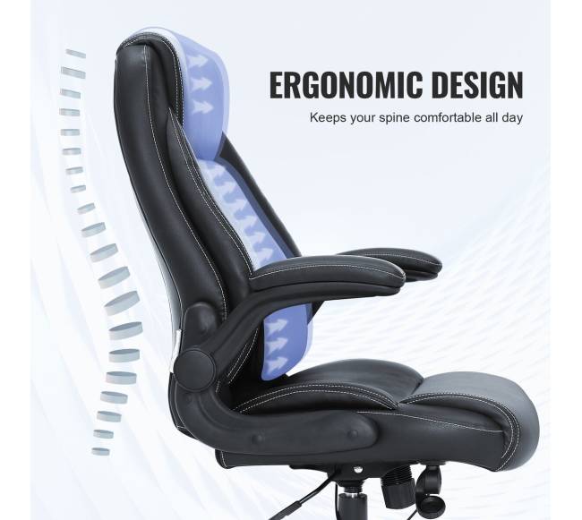Ergonominė biuro kėdė su reguliuojama atrama3