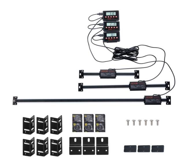 Skaitmeninis nuskaitymas su 3 ašių rodymo rinkiniu8