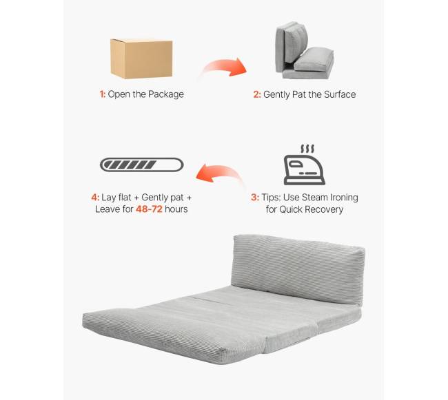 Sulankstoma sofa-lova su plaunamu užvalkalu5