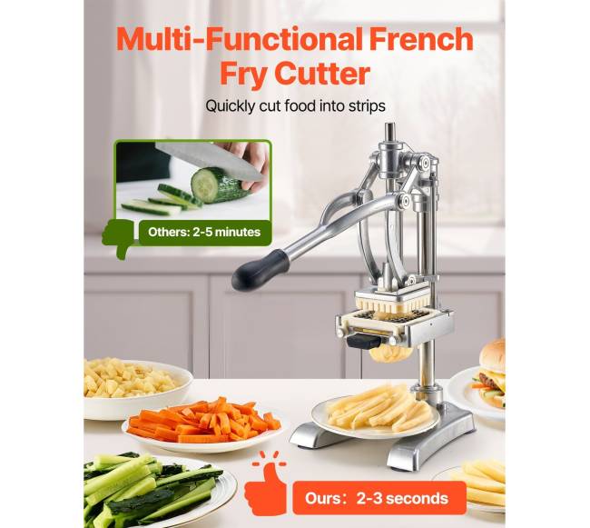 Komercinis bulvių pjaustyklė ir smulkintuvas1