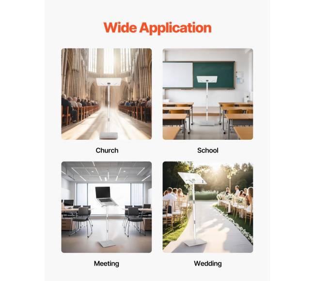 Akrilinė tribūna su reguliuojamu kampu6