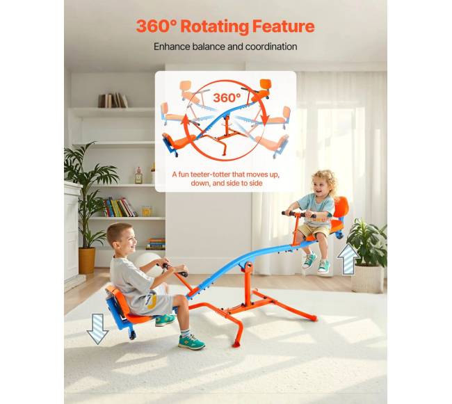 Vaikų sūpynės su 360 laipsnių sukimu2