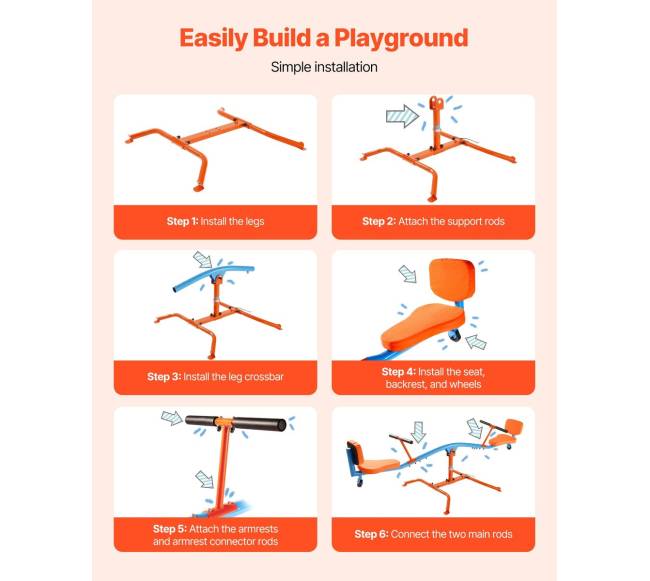 Vaikų sūpynės su 360 laipsnių sukimu4
