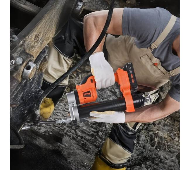 Belaidis tepalo pistoletas 20V su baterija7