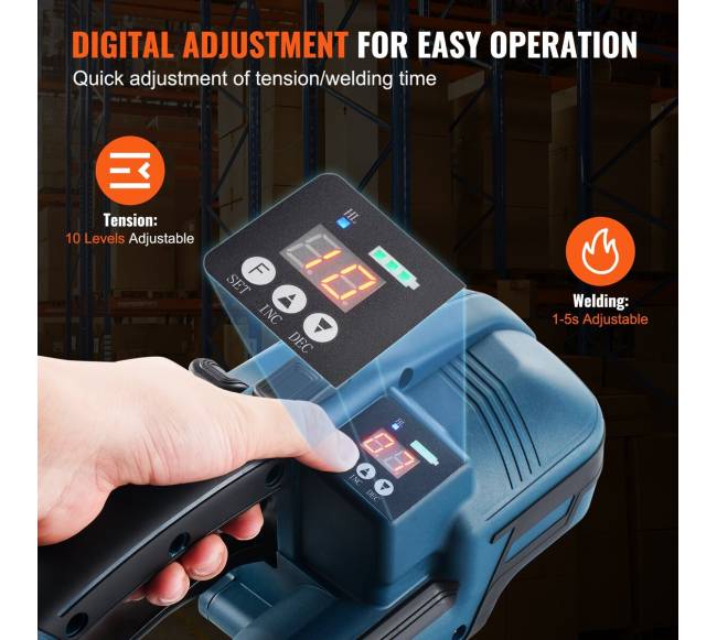 Automatinė elektrinė juostų tvirtinimo mašina4