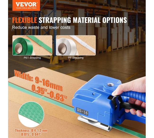 Automatinis dirželių užrišimo įrankis PPPET diržams1