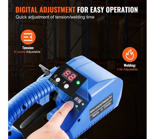 Automatinis dirželių užrišimo įrankis PPPET diržams4