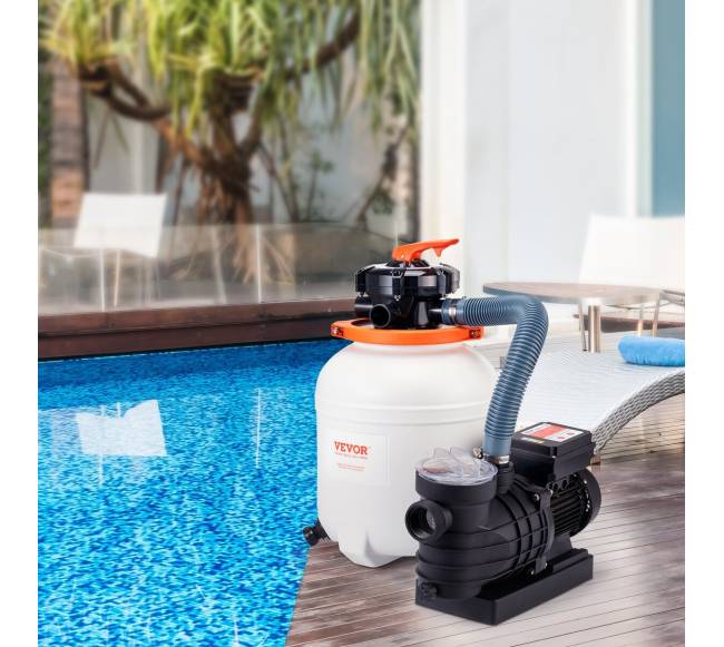Vevor smėlio filtro siurblys baseinams, 12 colių6