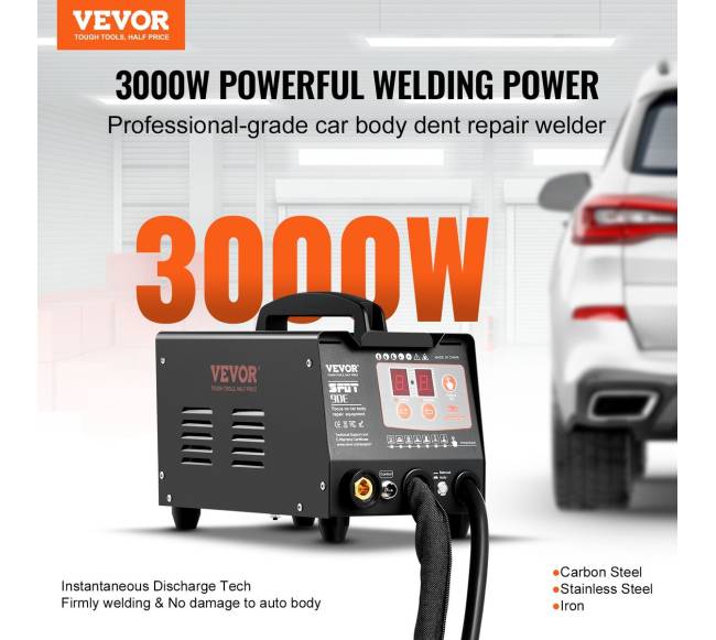 Dėmių traukėjas suvirinimui, 3 kW, 2 pistoletai1