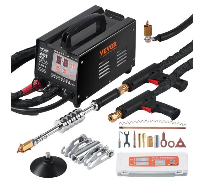 Dėmių traukėjas suvirinimui, 3 kW, 2 pistoletai8