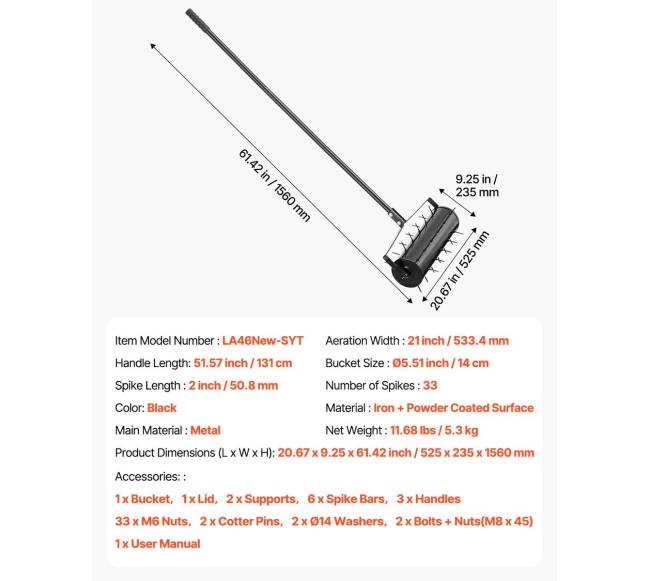 Vejos aeratorius 21 colio juodas6