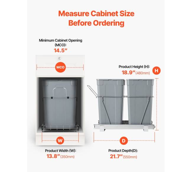 Ištraukiama dviguba šiukšliadėžė virtuvei3