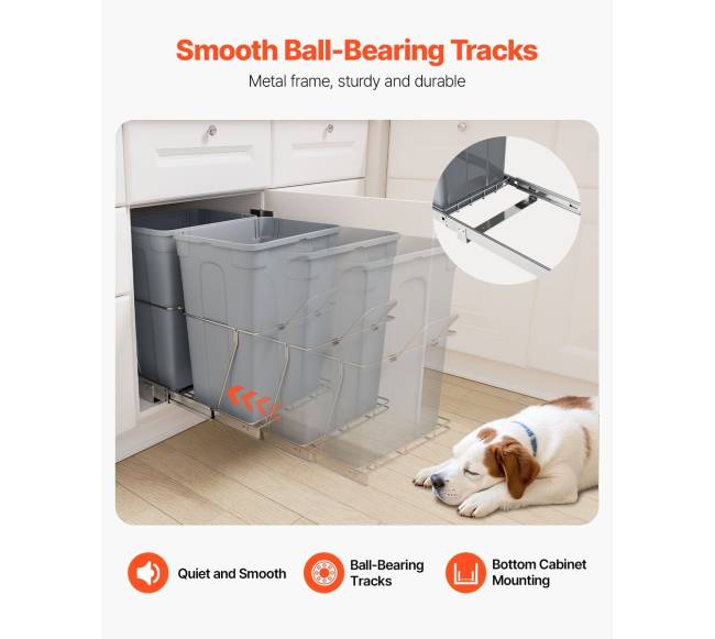 Ištraukiama dviguba šiukšliadėžė virtuvei5