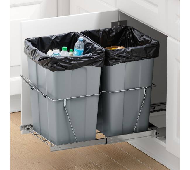 Ištraukiama dviguba šiukšliadėžė virtuvei7