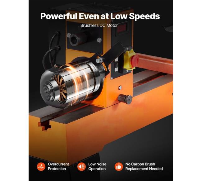 Medžio tekinimo staklės 2 AG 18 x 40 cm4