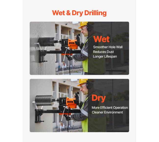 Deimantinis gręžimo įrenginys su stovu, 3000W2