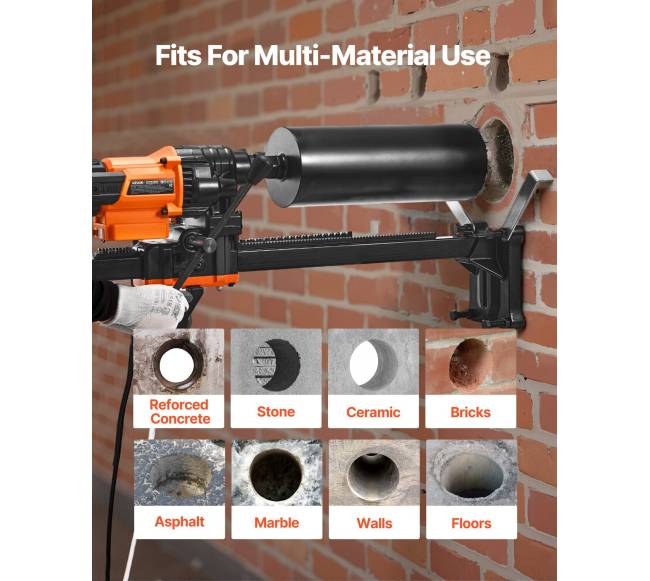 Deimantinis gręžimo įrenginys su stovu, 3000W4