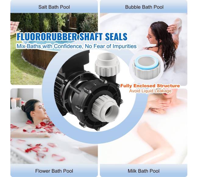 Dvikrypčio greičio spa siurblys3