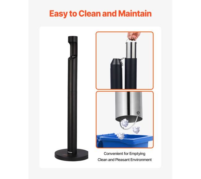 Išorinis nuorūkų surinkiklis cilindrinis juodas5