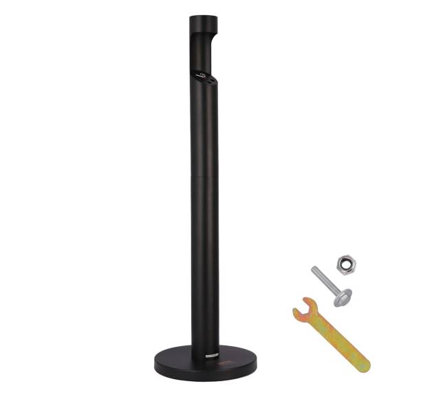 Išorinis nuorūkų surinkiklis cilindrinis juodas8