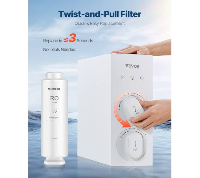 Atvirkštinio osmoso sistemos filtras SS-0044