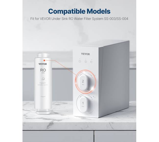 Atvirkštinio osmoso sistemos filtras SS-0045