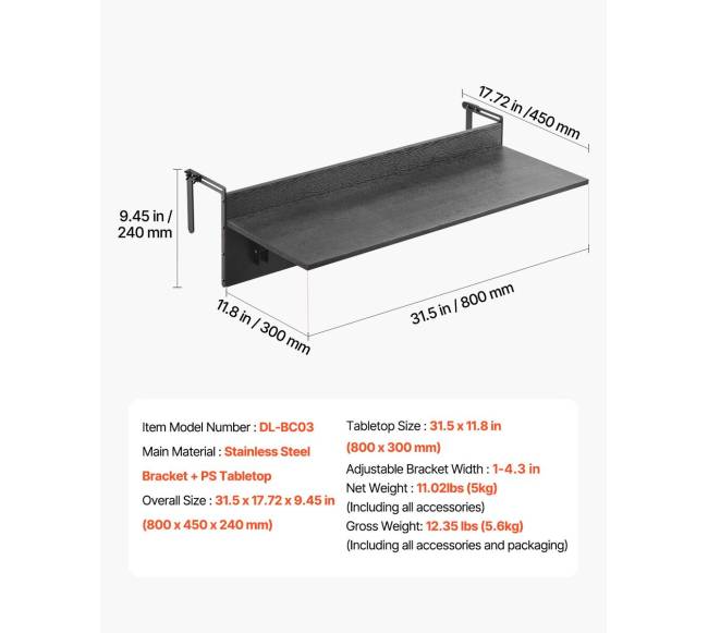 Balkono kabanti sulankstoma staliukas6