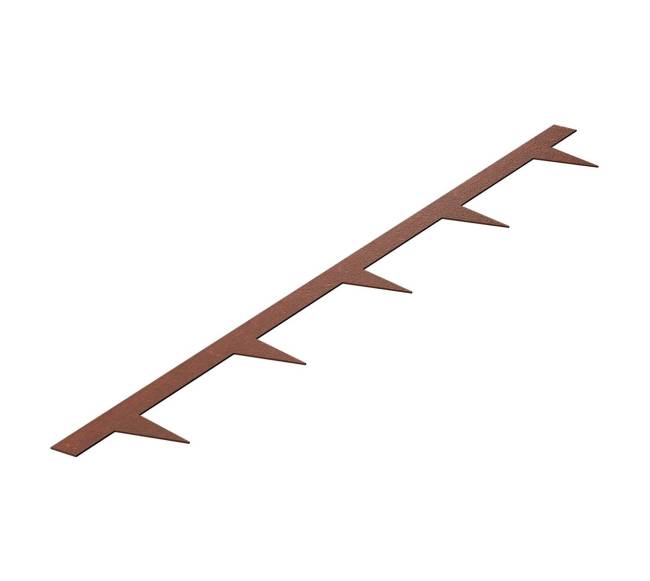 Plieno kraštų apvadai kiemui 10 vnt.8