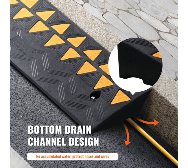 Guminė šaligatvio rampa 9,4cm 100cm pločio 15T4