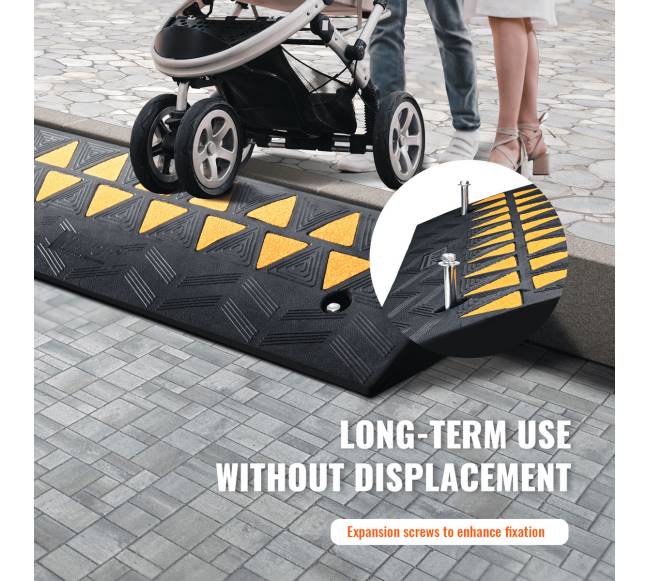 Guminė šaligatvio rampa 9,4cm 100cm pločio 15T5