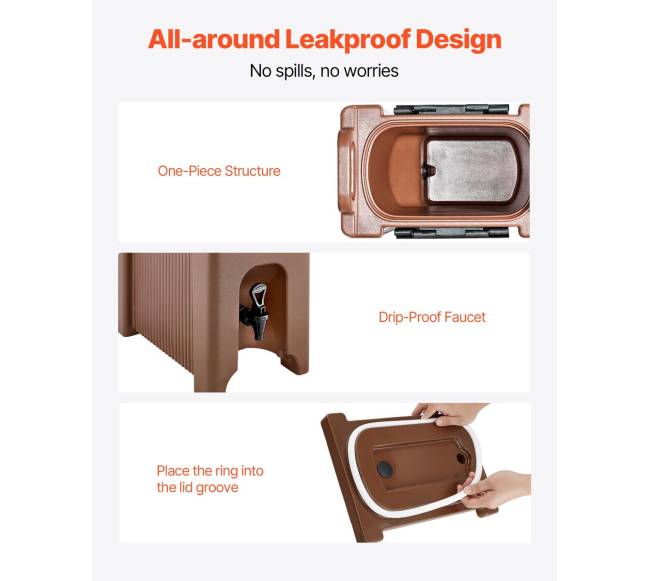 Izoliuotas karštų ir šaltų gėrimų dozatorius 19L3