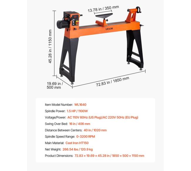Medienos tekinimo staklės 1.5 AG6