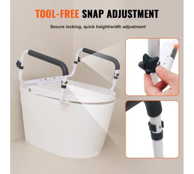 Toleto apsauginis turėklas su reguliuojamu pločiu2