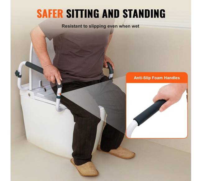 Toleto apsauginis turėklas su reguliuojamu pločiu3