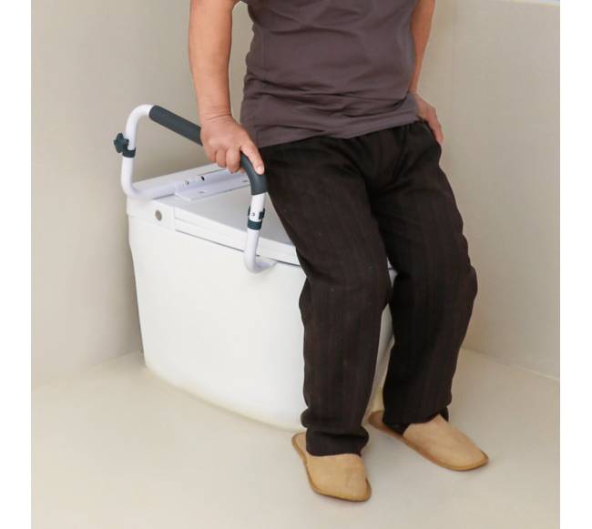 Toleto apsauginis turėklas su reguliuojamu pločiu7