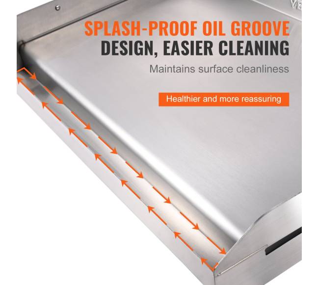 Nerūdijančio plieno kepimo grotelės 23,5x16 cm4