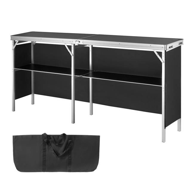 Nešiojamas parodų podiumas su lentyna8