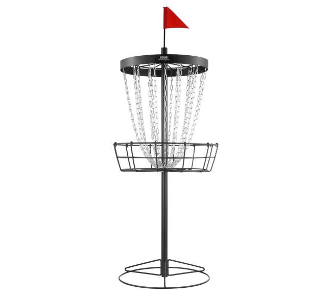 Diskgolfo krepšys su 24 grandinėmis0