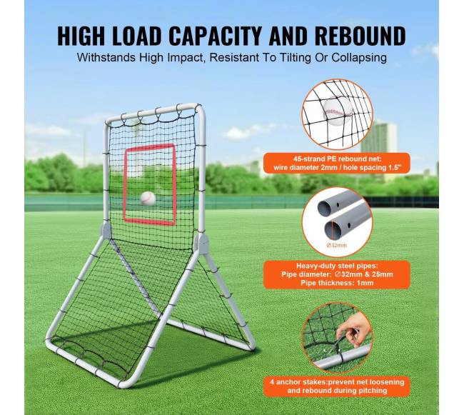 Beisbolo ir softbolo atšokimo tinklas4