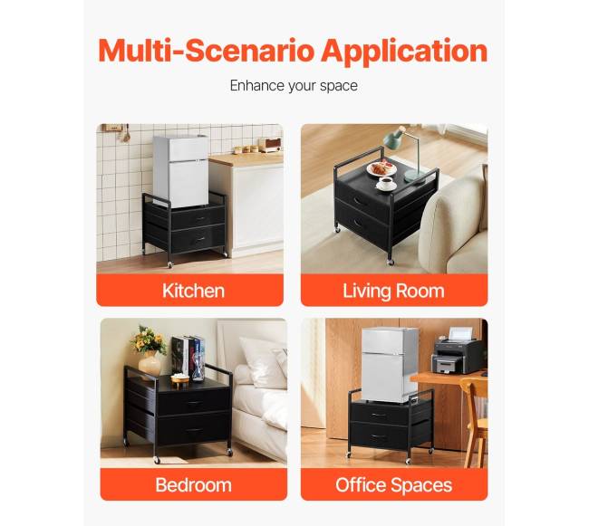 Mini šaldytuvo staliukas su laikymo vieta5