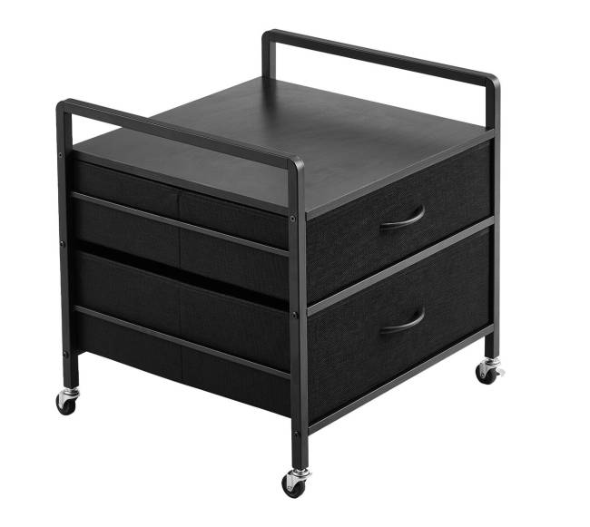 Mini šaldytuvo staliukas su laikymo vieta9